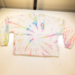 DISNEY MICKEY MOUSE TIE DYE LAS VEGAS CROPPED T SHIRT Unisex S SPIRIT JERSEY
